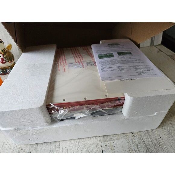 Mr Xmas world's Fair carriage race new rare gold label horses Xmas animated - Picture 4 of 6